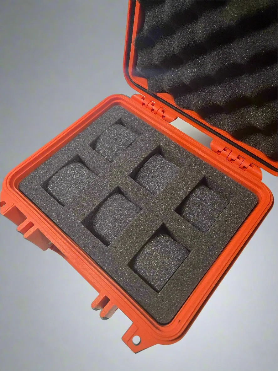Pelican Case 1200 Replacement Foam Insert for 6 Watches (Foam ONLY)