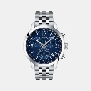 PRC 200 Men's Blue Chronograph Stainless Steel Watch T1144171104700
