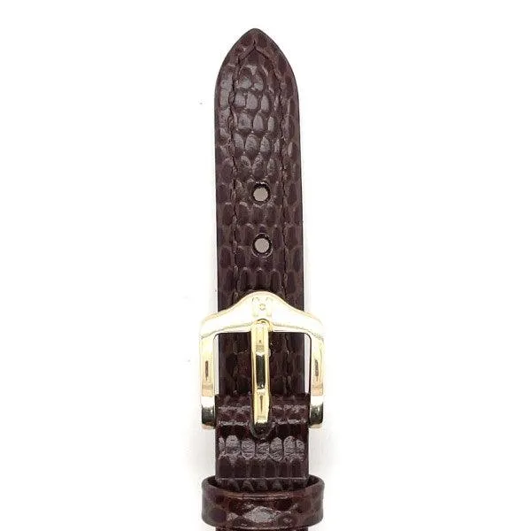 Rainbow - 12mm Brown Leather Medium Strap