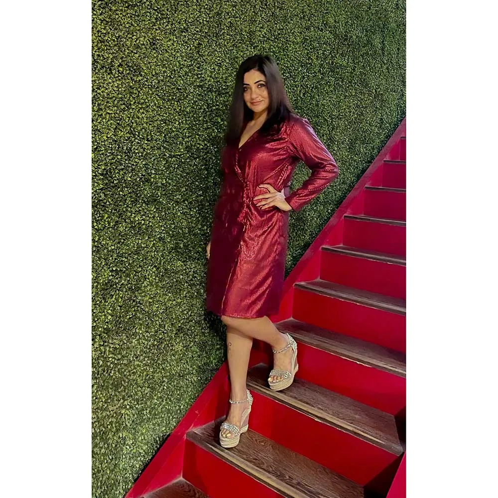 RAISHAA Red Ruby Dress