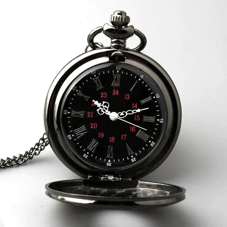 Retro Vintage Antique Steampunk Quartz Pocket Watch for Men Women