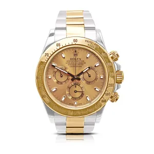 Rolex Cosmograph Daytona 40mm Steel & Yellow Gold - Ref: 116523