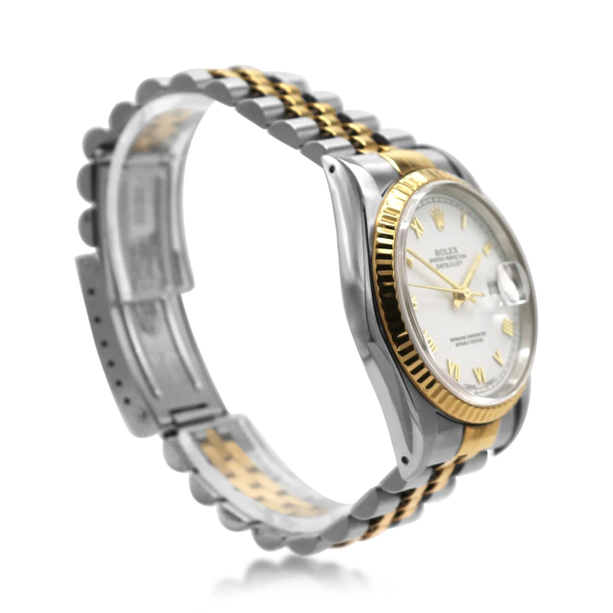 Rolex Datejust 36mm Steel & Yellow Gold Watch - Ref: 16233