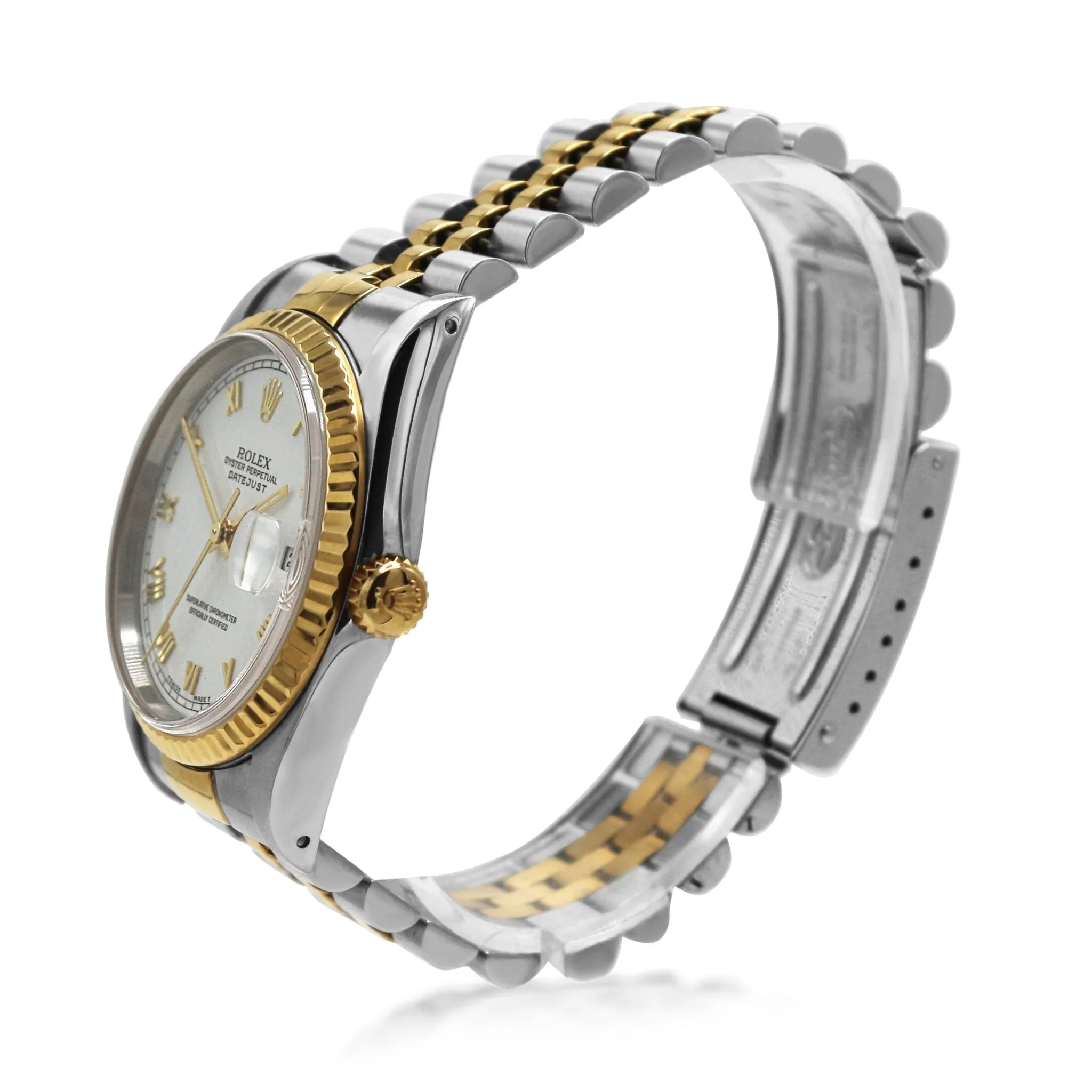 Rolex Datejust 36mm Steel & Yellow Gold Watch - Ref: 16233