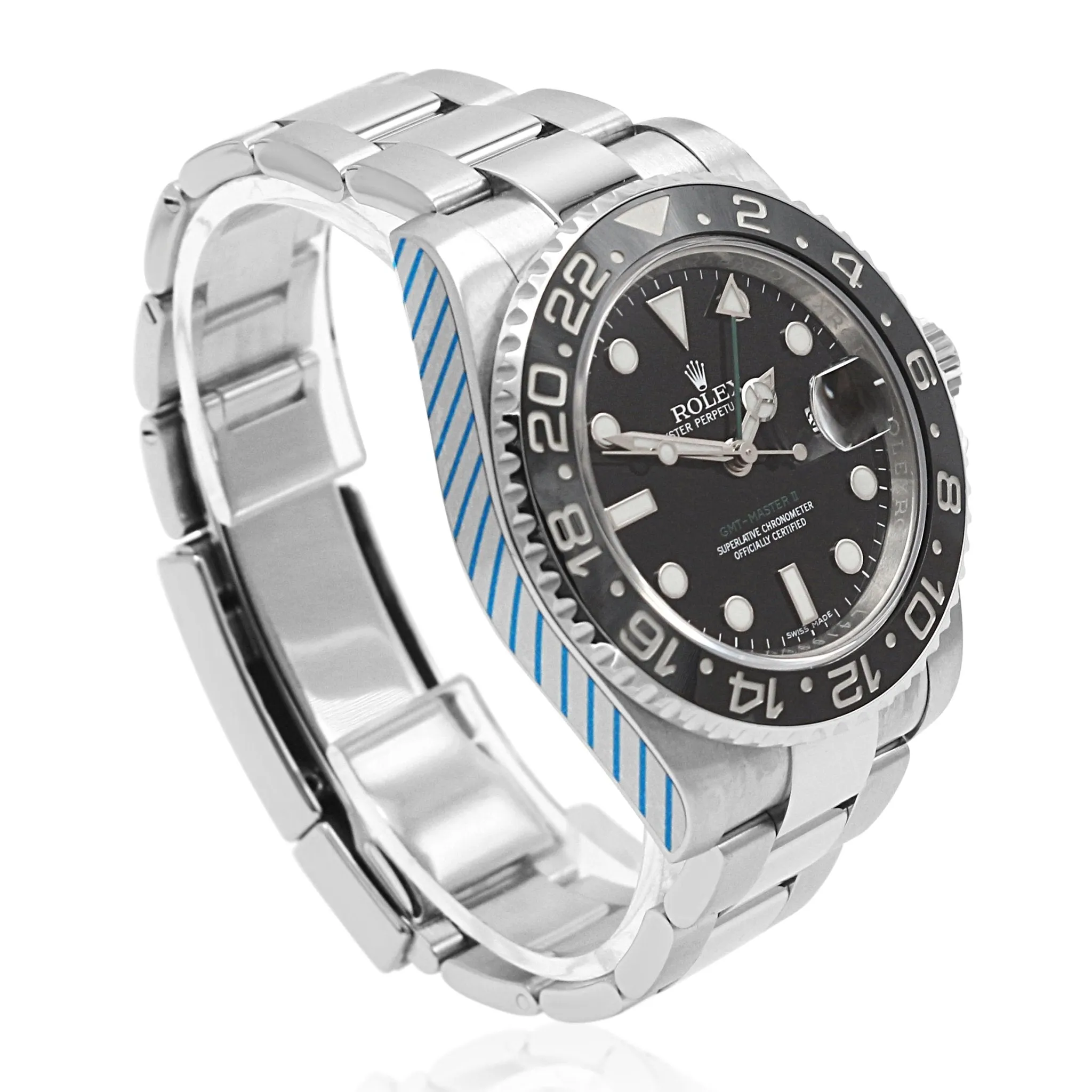 Rolex GMT Master II 40mm Steel Watch - Ref: 116710LN