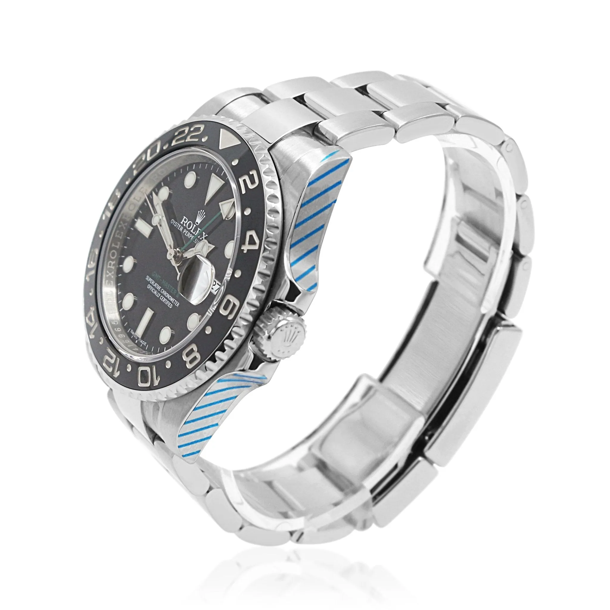 Rolex GMT Master II 40mm Steel Watch - Ref: 116710LN