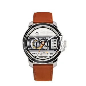 TACS CASSETTE WATCH - CHROME (TS2303A)
