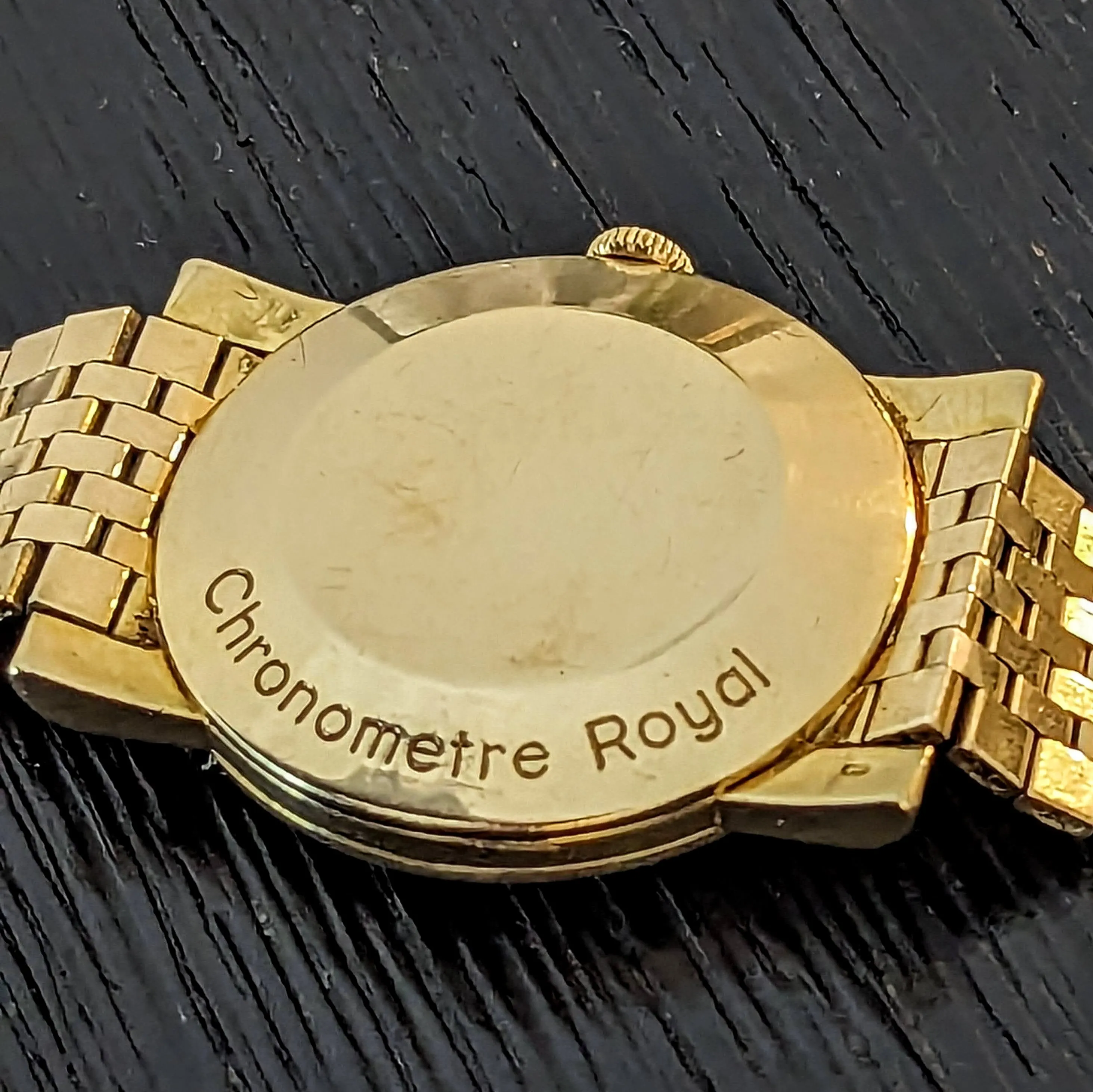 Vacheron Constantin Chronometre Royal 4907 18K GOLD Watch on Gay Freres 18K GOLD Bracelet