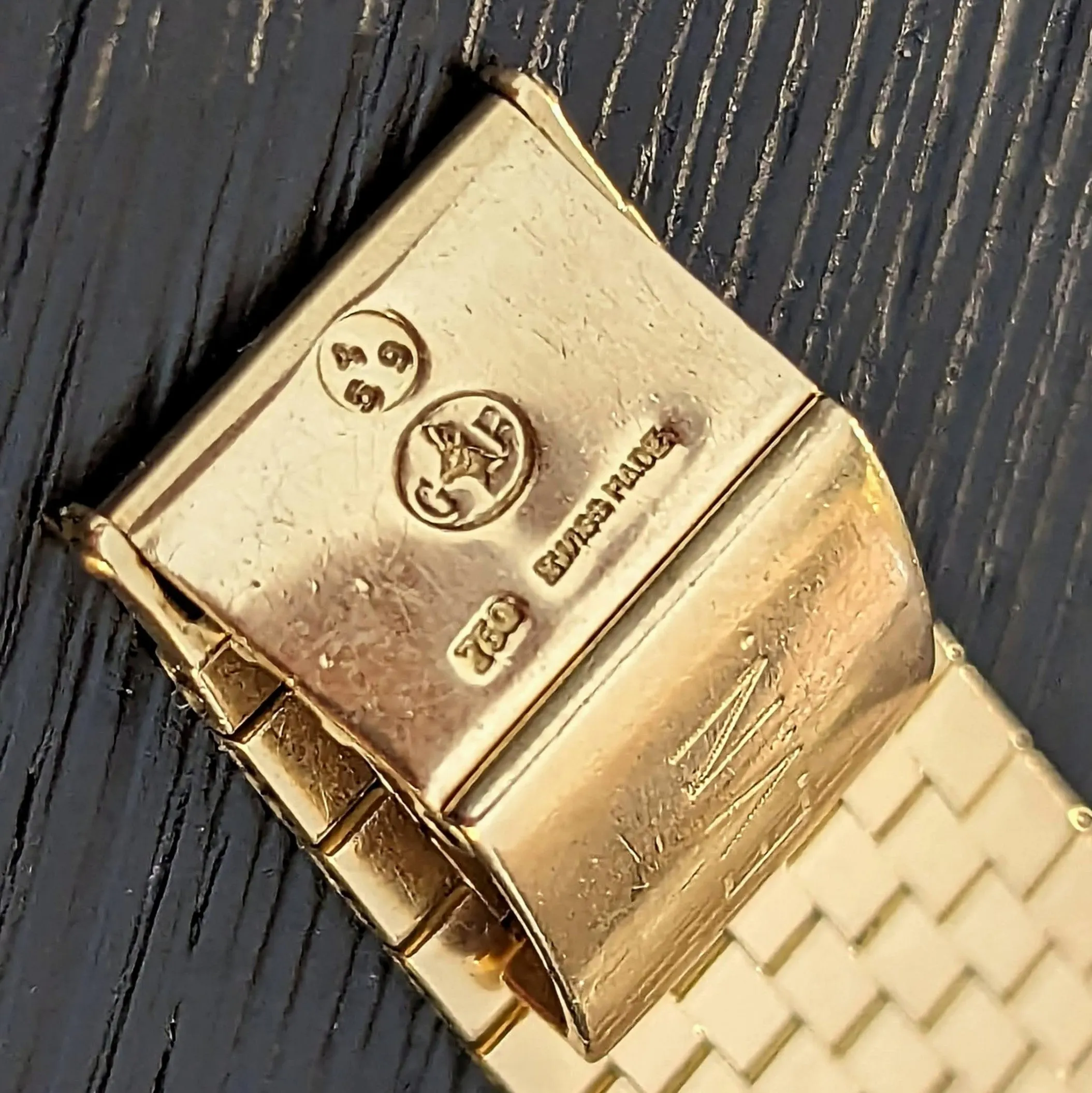 Vacheron Constantin Chronometre Royal 4907 18K GOLD Watch on Gay Freres 18K GOLD Bracelet