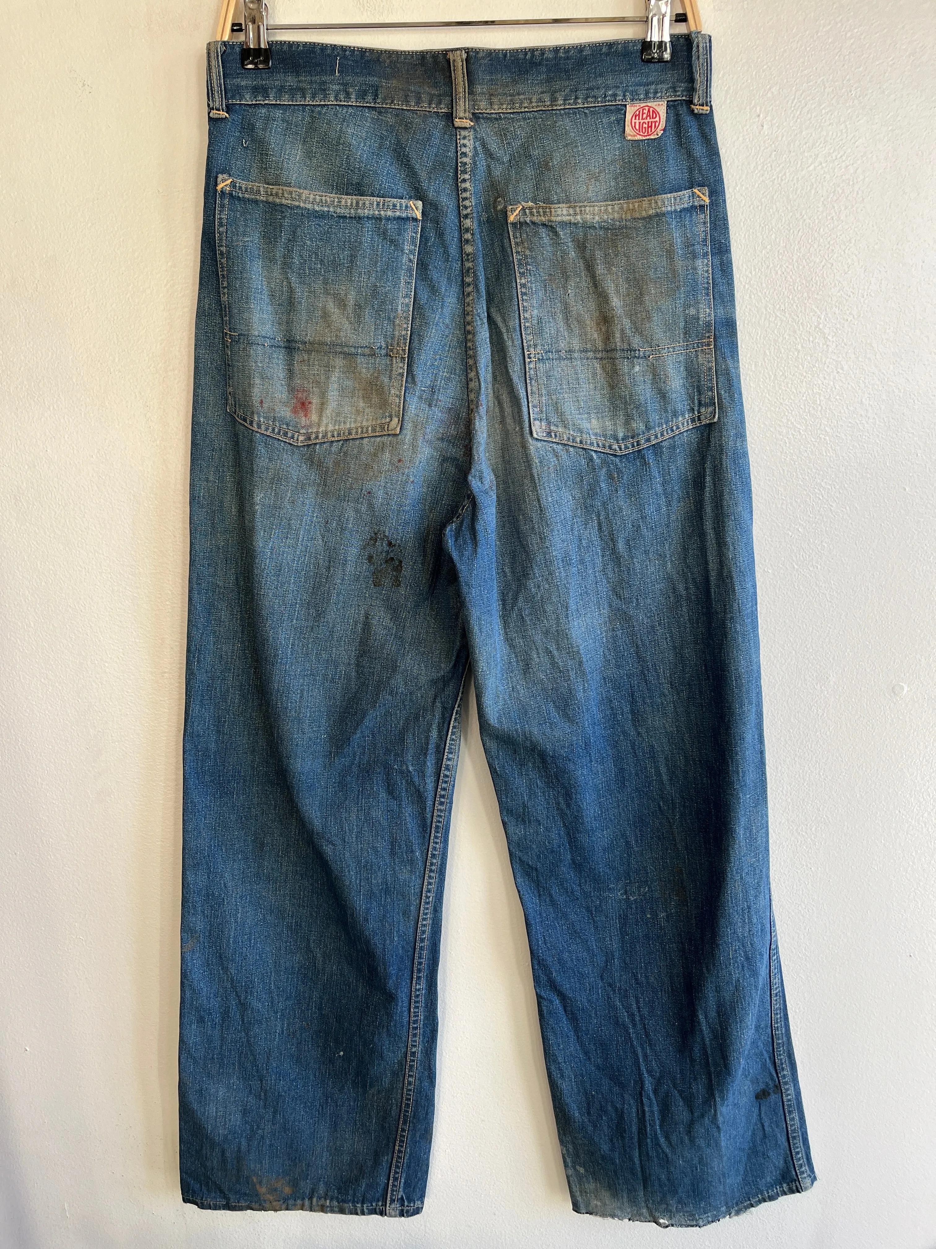 Vintage 1950s Headlight Headies Flap-Pocket Denim Jeans