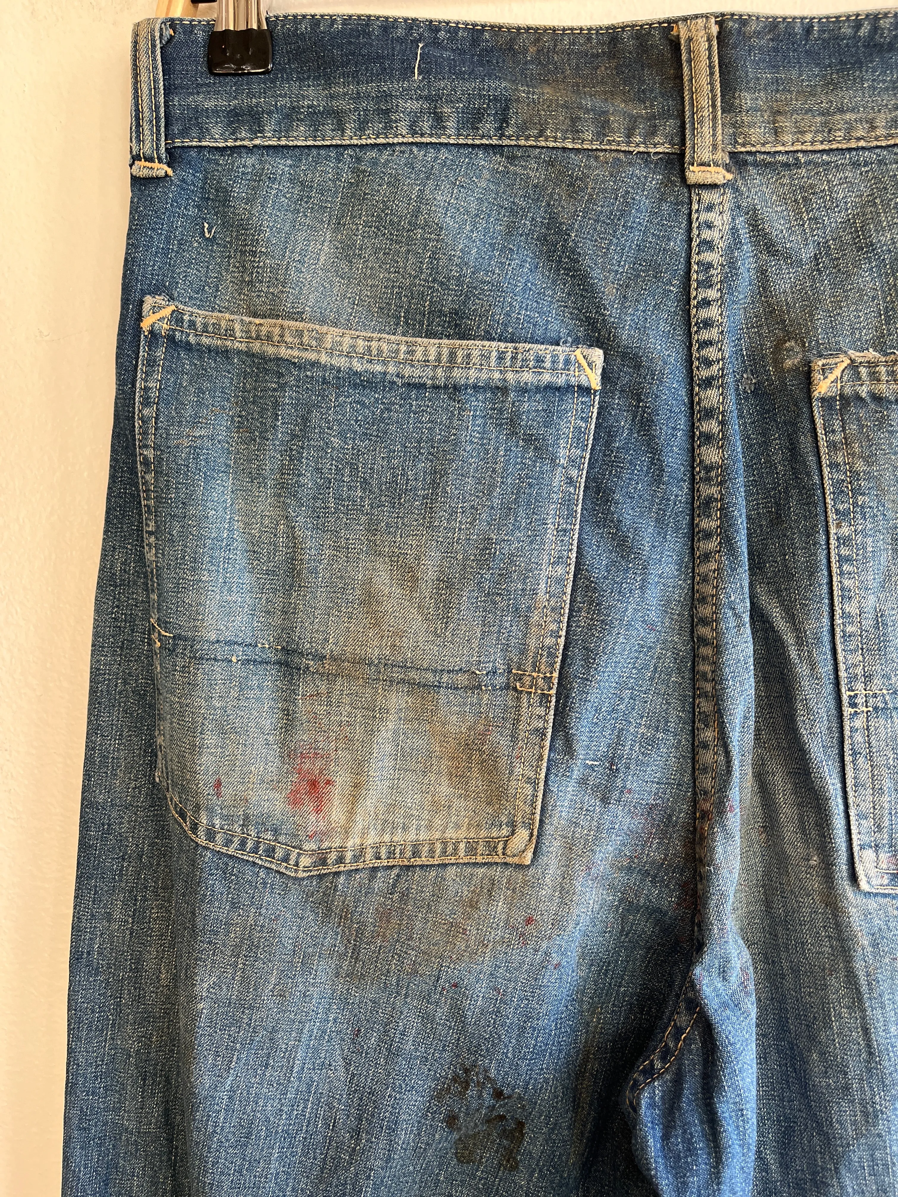 Vintage 1950s Headlight Headies Flap-Pocket Denim Jeans