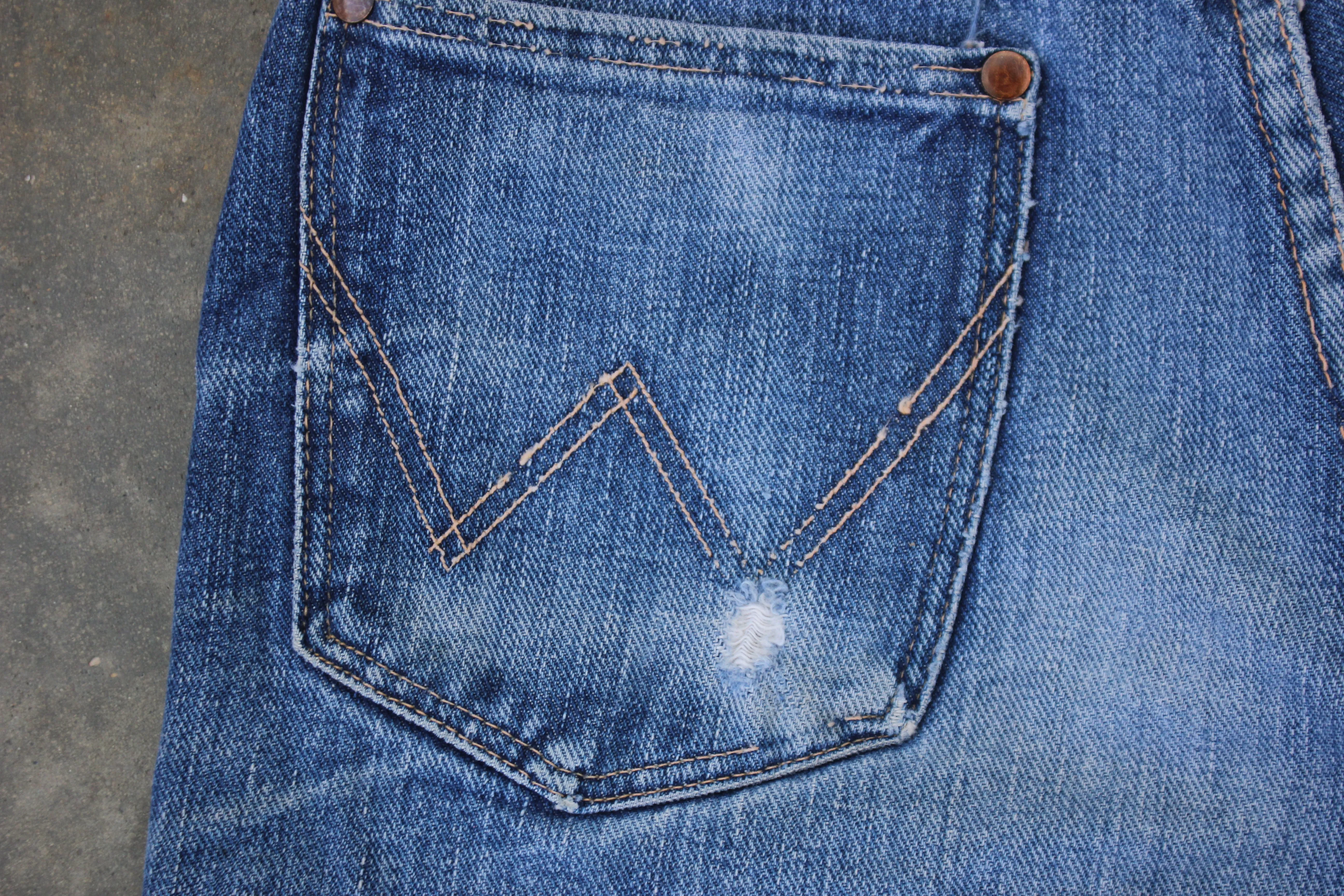 Vintage 1950's Wrangler Blue Bell Denim Jeans