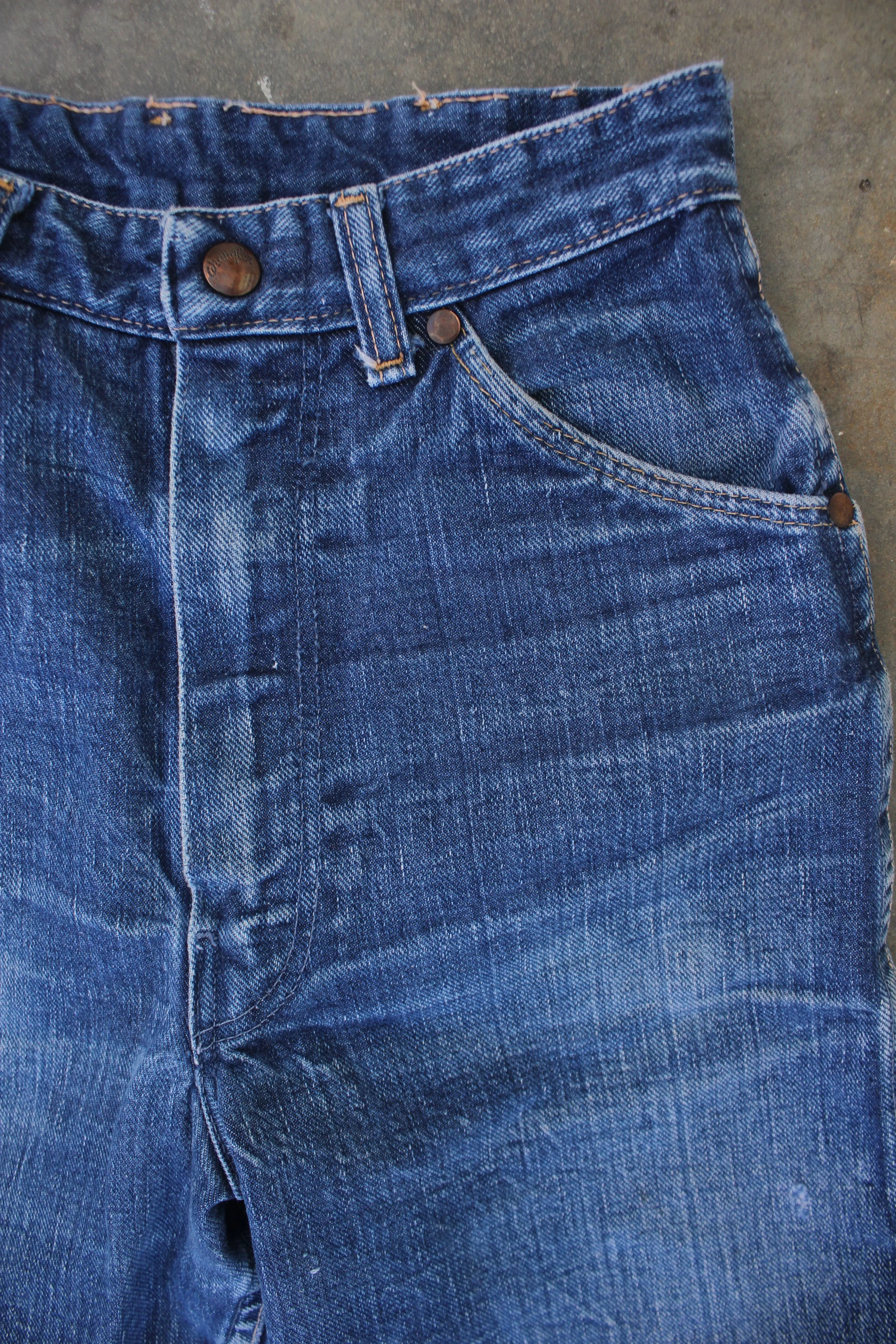 Vintage 1950's Wrangler Blue Bell Denim Jeans