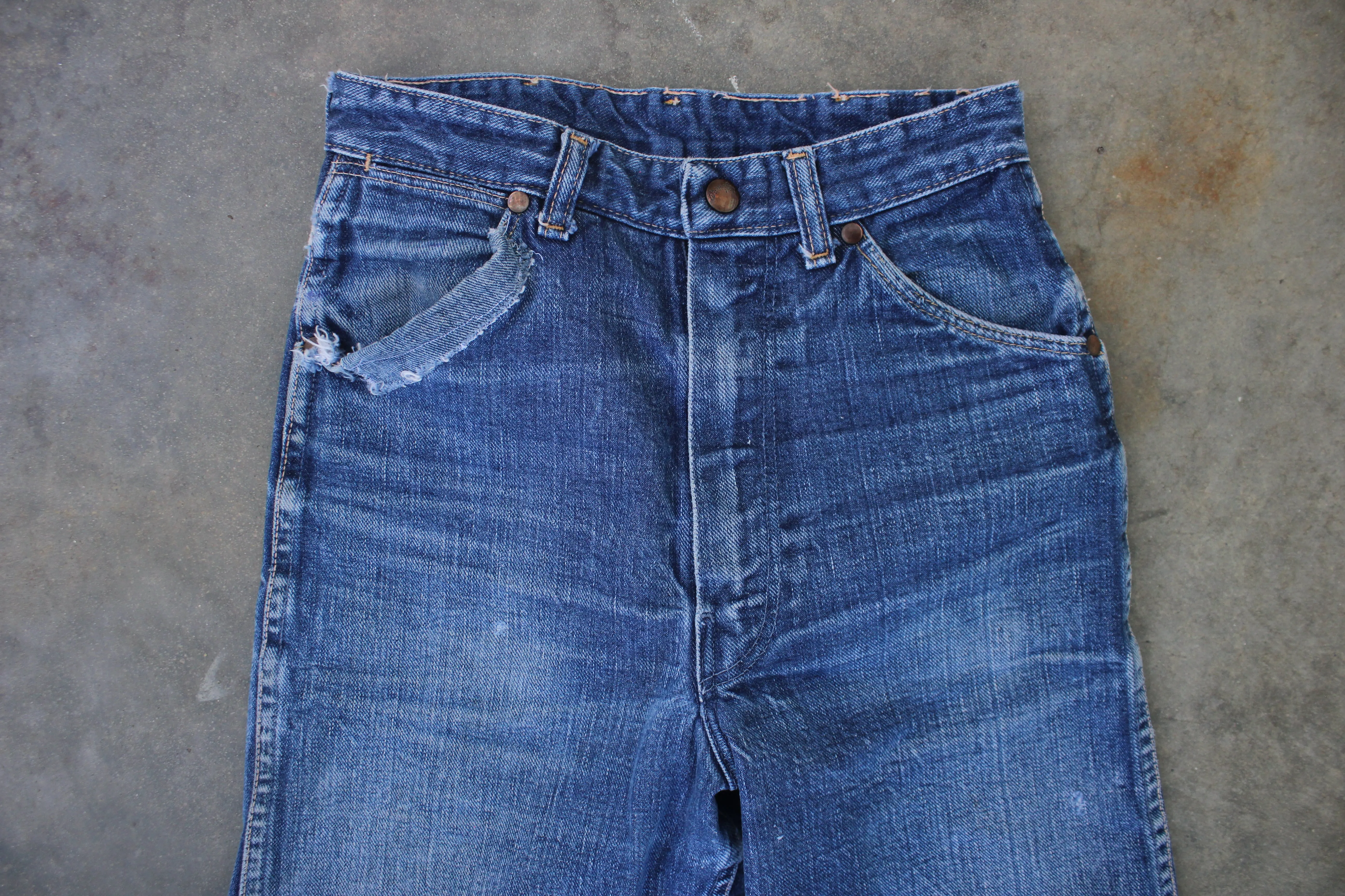 Vintage 1950's Wrangler Blue Bell Denim Jeans