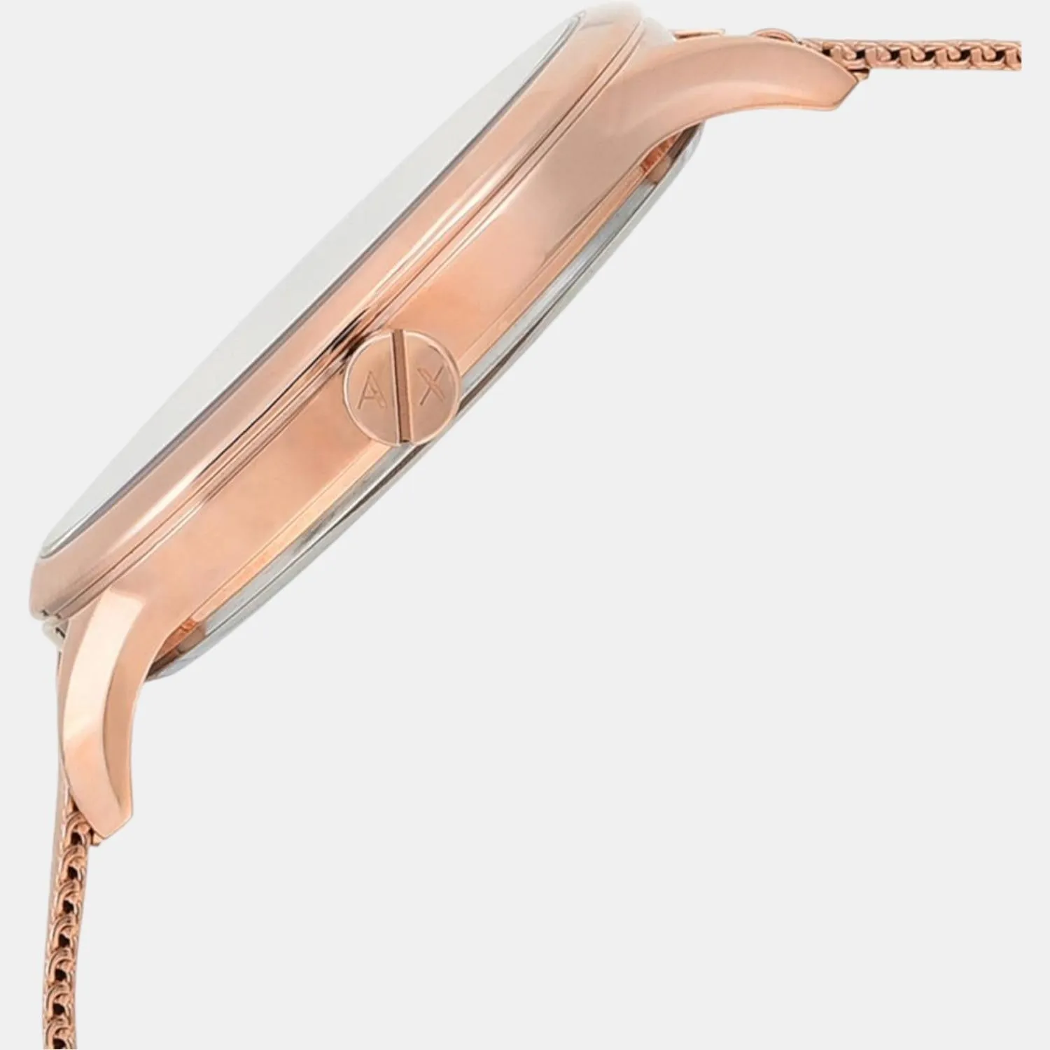 Women's Rose Gold Analog Stainless Steel Watch AX5602