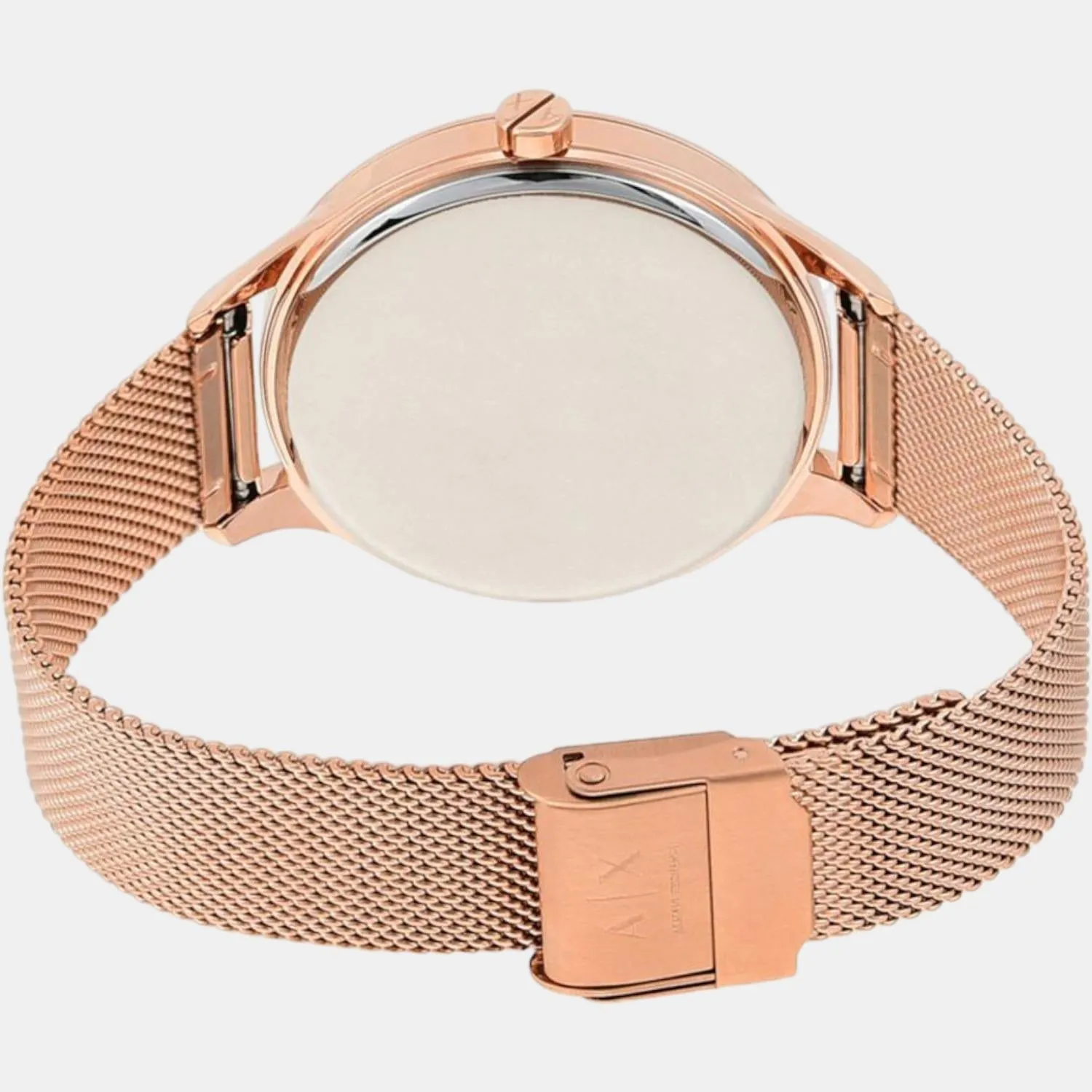 Women's Rose Gold Analog Stainless Steel Watch AX5602