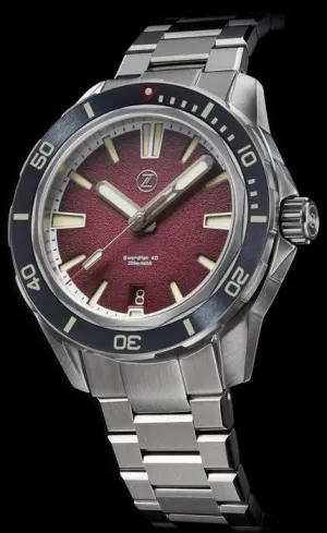 Zelos Swordfish 40mm Burgundy